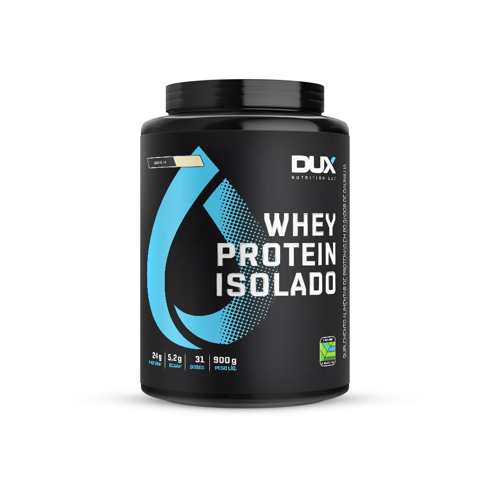 WHEY PROTEIN ISOLADO - POTE 900G Sabor Baunilha