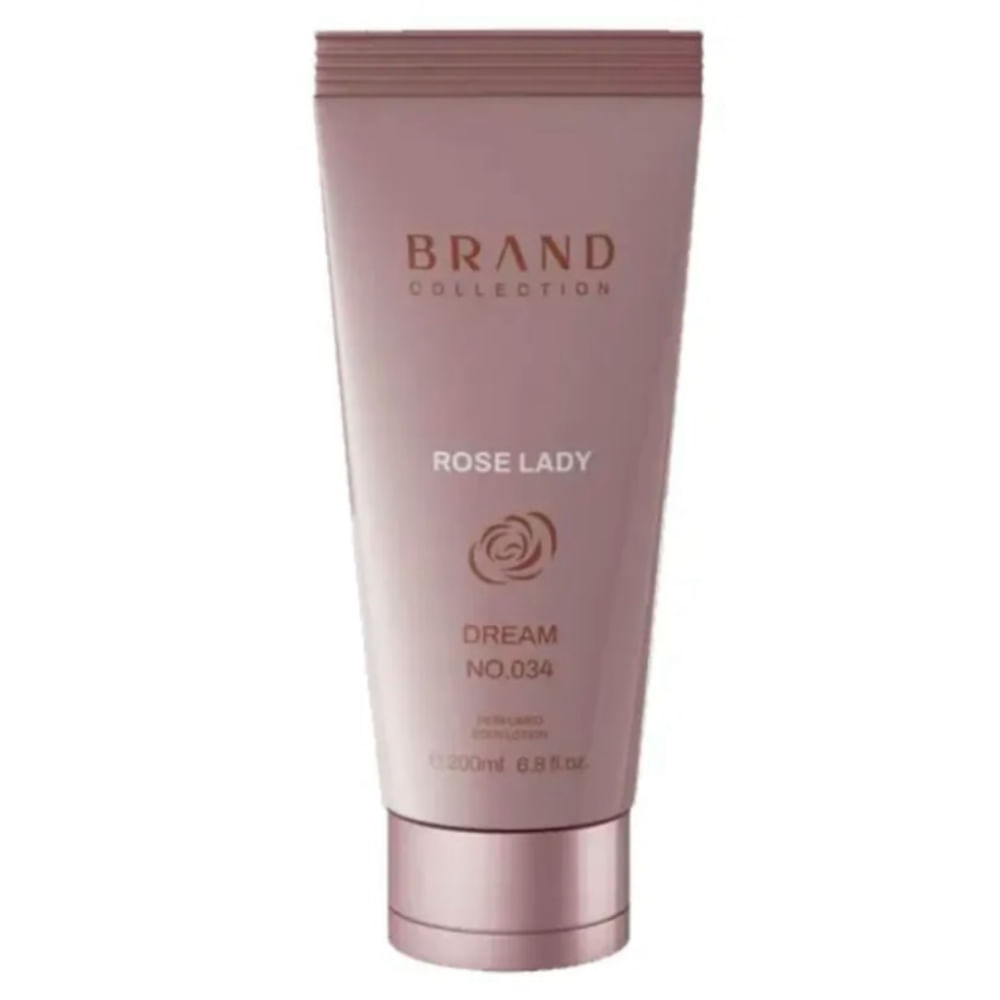 Rose Lady Dream No.034 Loção Hidratante Brand Collection 200ml