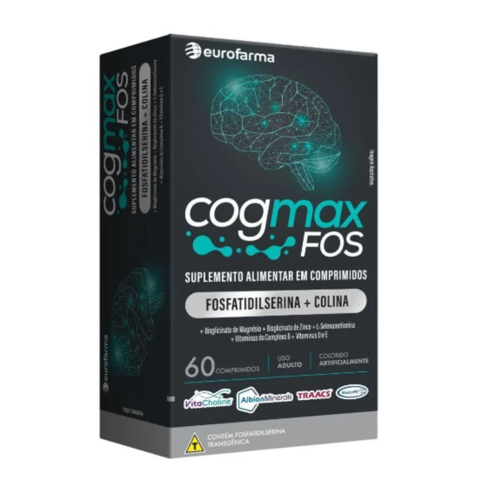 Suplemento Alimentar Cogmax Fos Eurofarma 60cpr