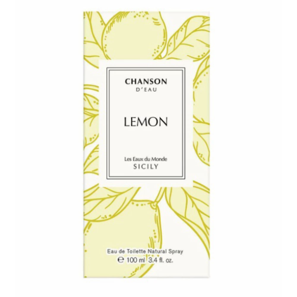 Chanson D'Eau Perfume Eau de Toilette Lemon 100ml