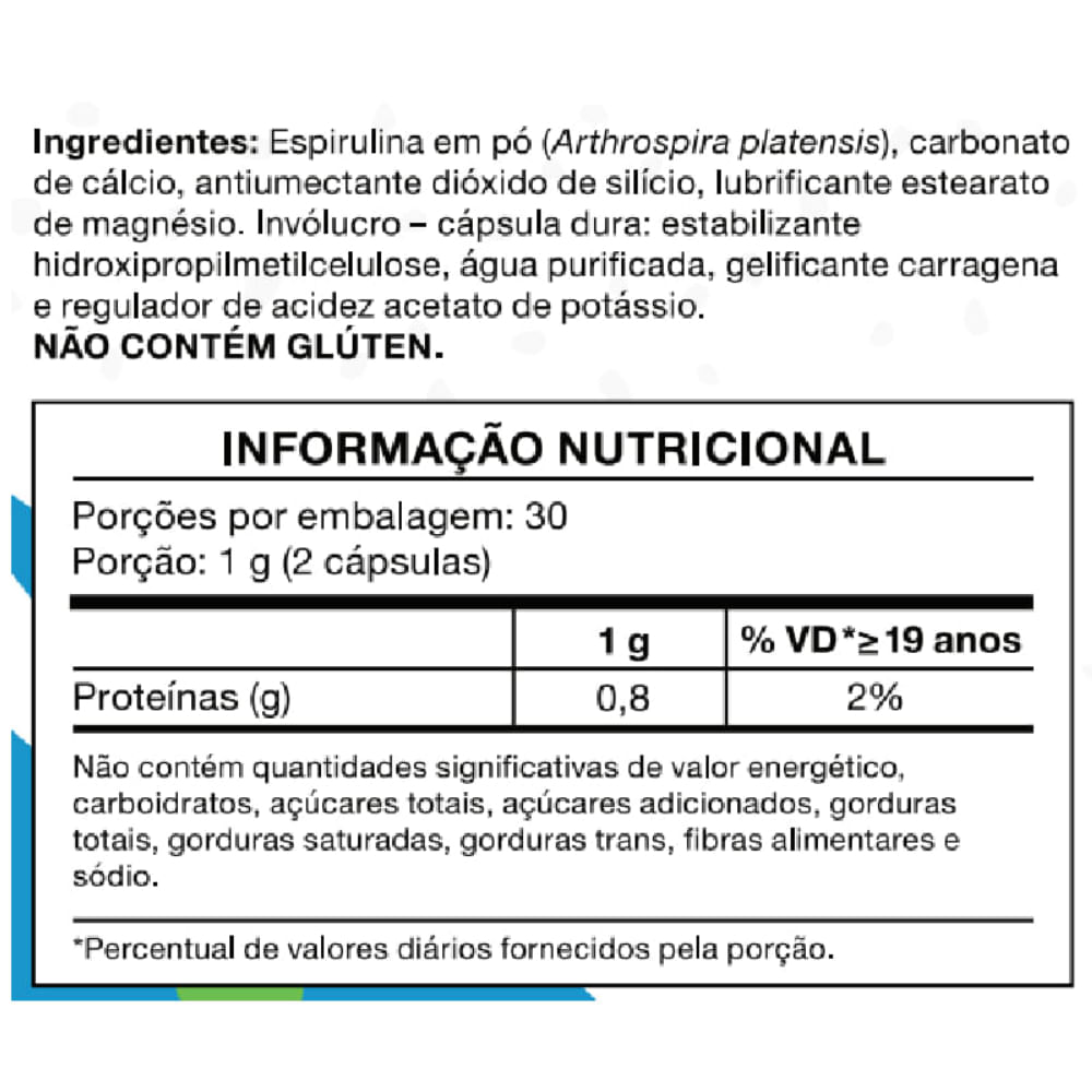 Espirulina Bioroots 60Cáps