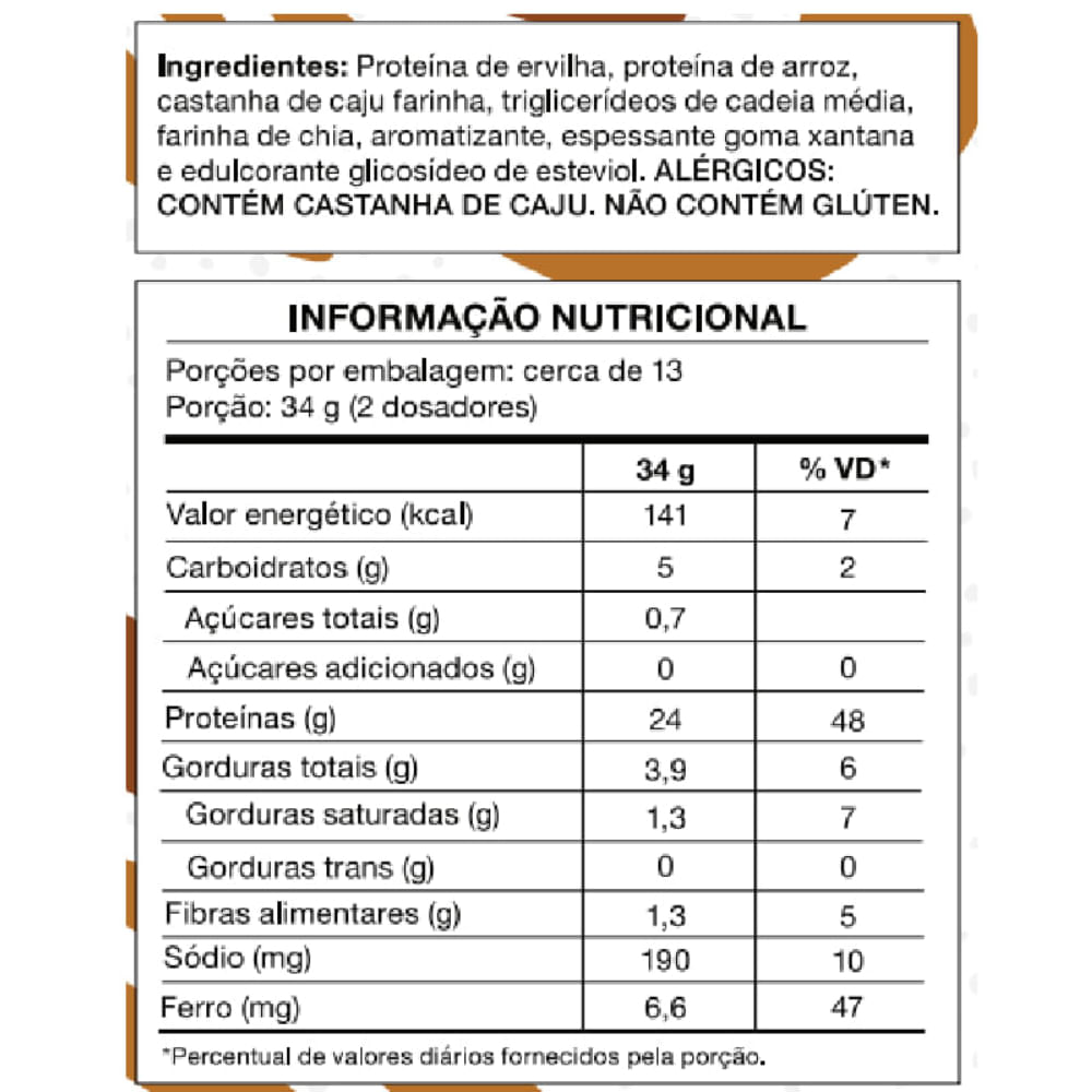 V Protein Doce De Leite Bioroots 450g