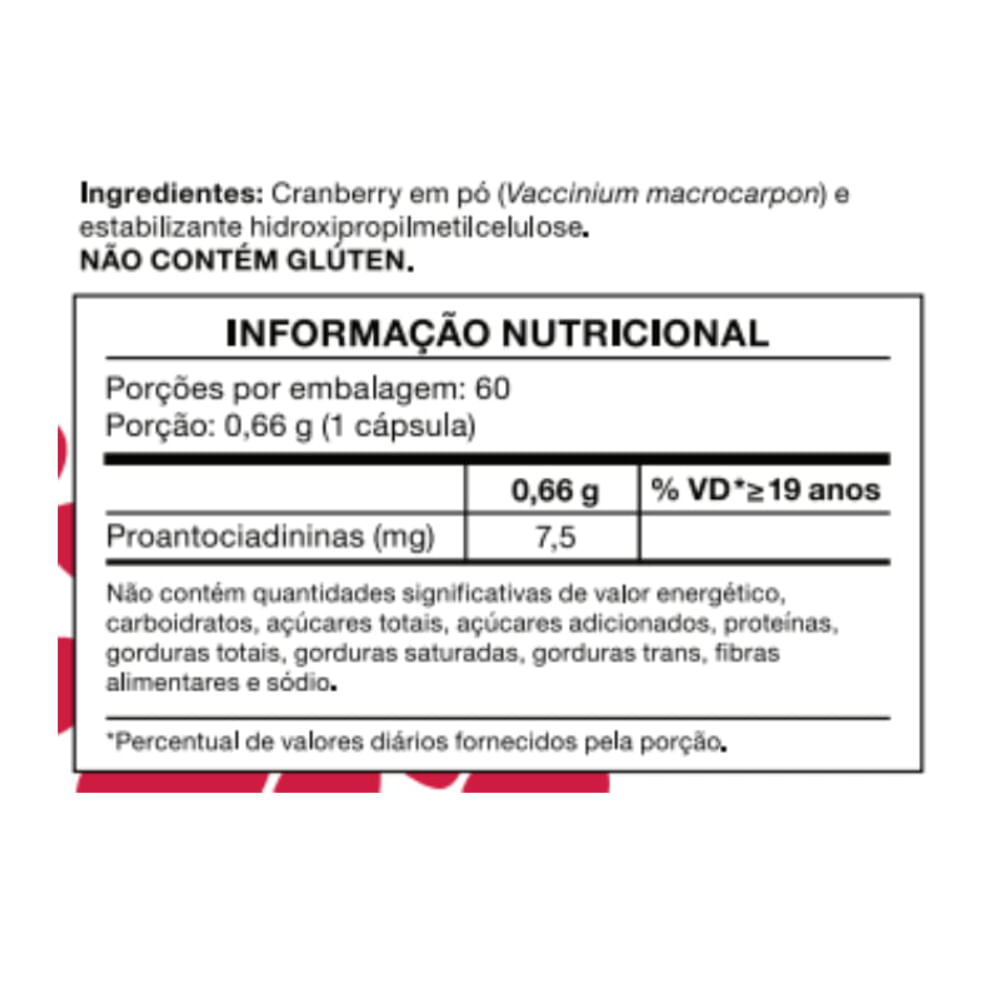 Cranberry Bioroots 500mg 60cáps