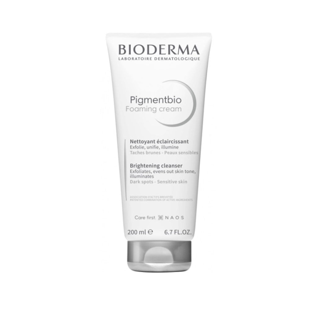 Pigmentbio Foaming Cream Creme de Limpeza Clareador Bioderma 200ml
