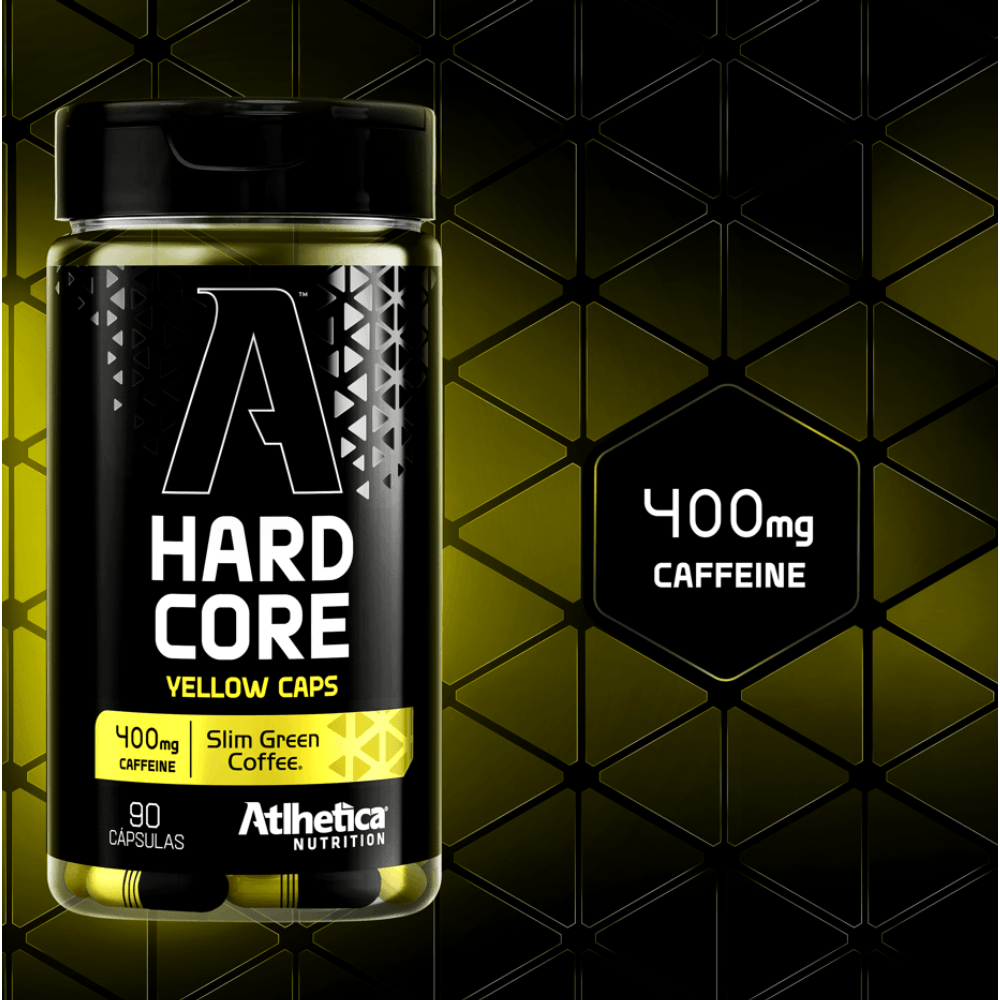 Cafeína HARDCOREYELLOW® - 90 Cápsulas