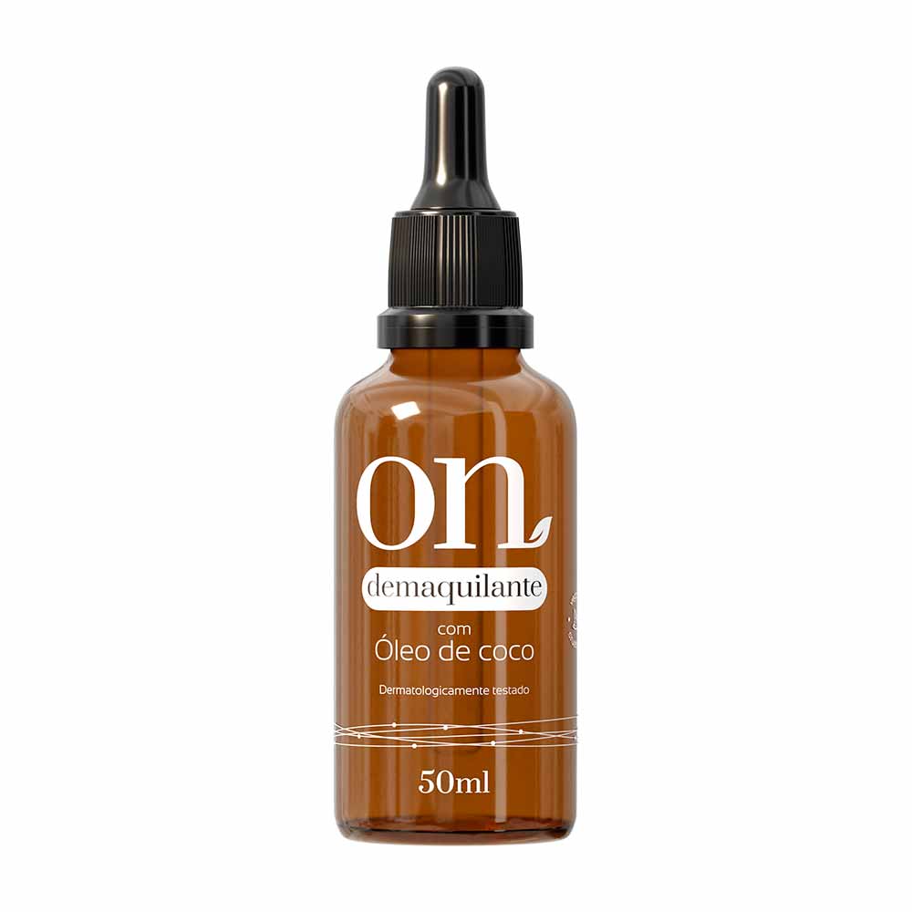 Demaquilante com Óleo de Coco Orgânico Natural ON