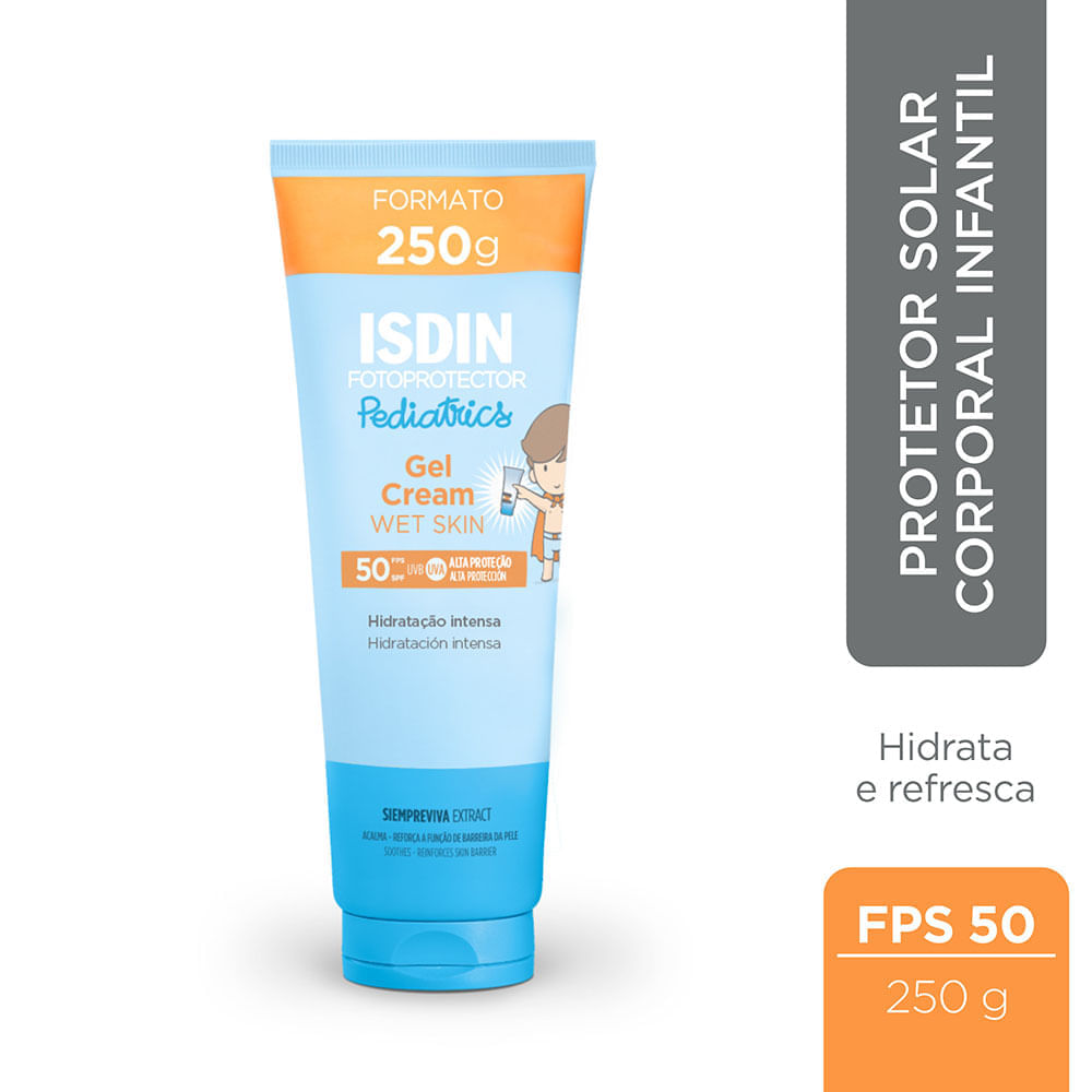 Protetor Solar Corporal Gel Cream FPS 50 Isdin