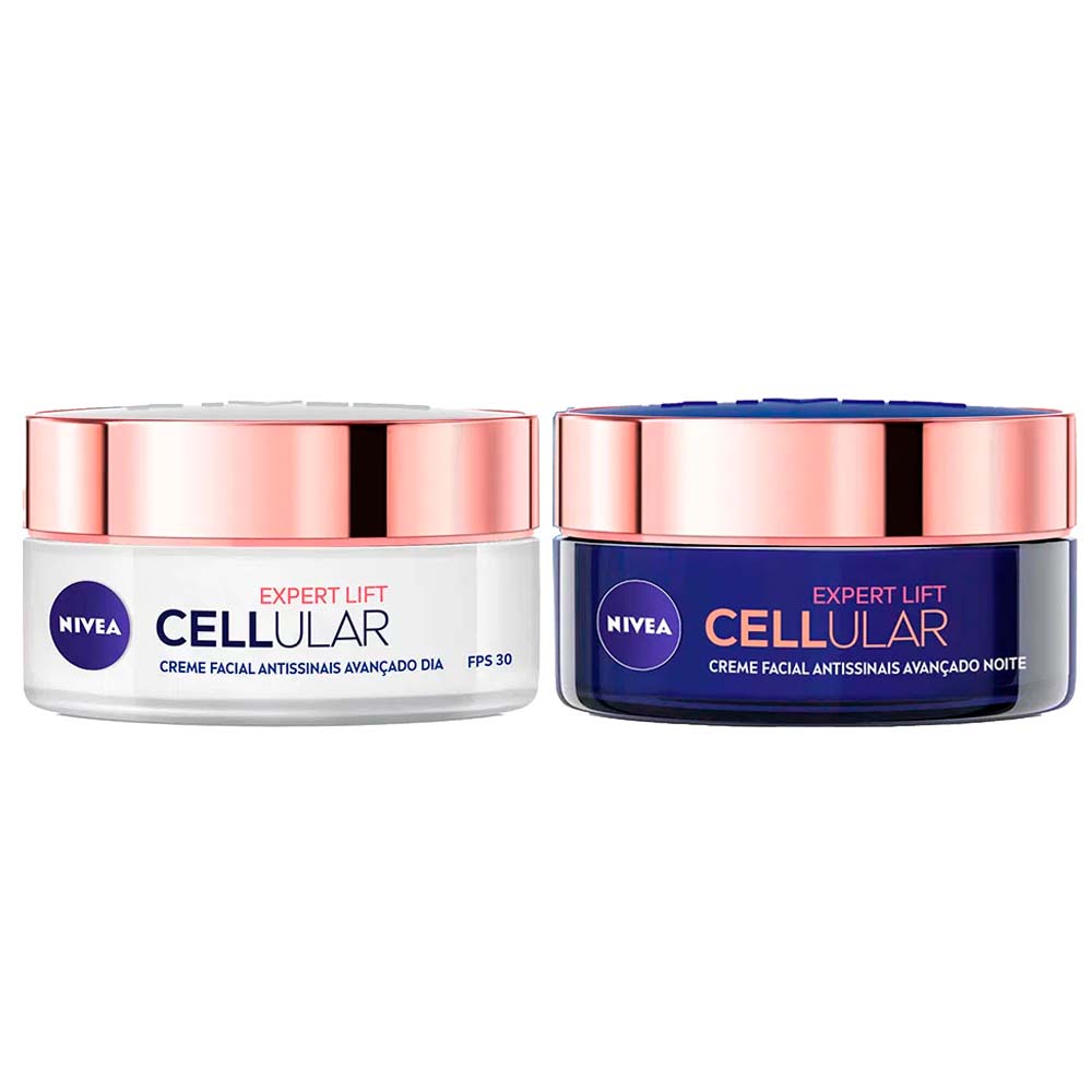 Nívea Expert Lift Kit – Creme Facial Antissinais Dia + Creme Facial Antissinais Noite
