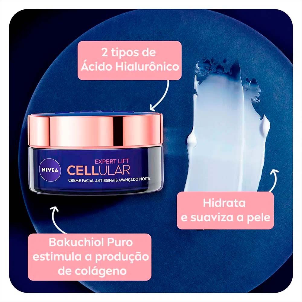 Nívea Expert Lift Kit – Creme Facial Antissinais Dia + Creme Facial Antissinais Noite