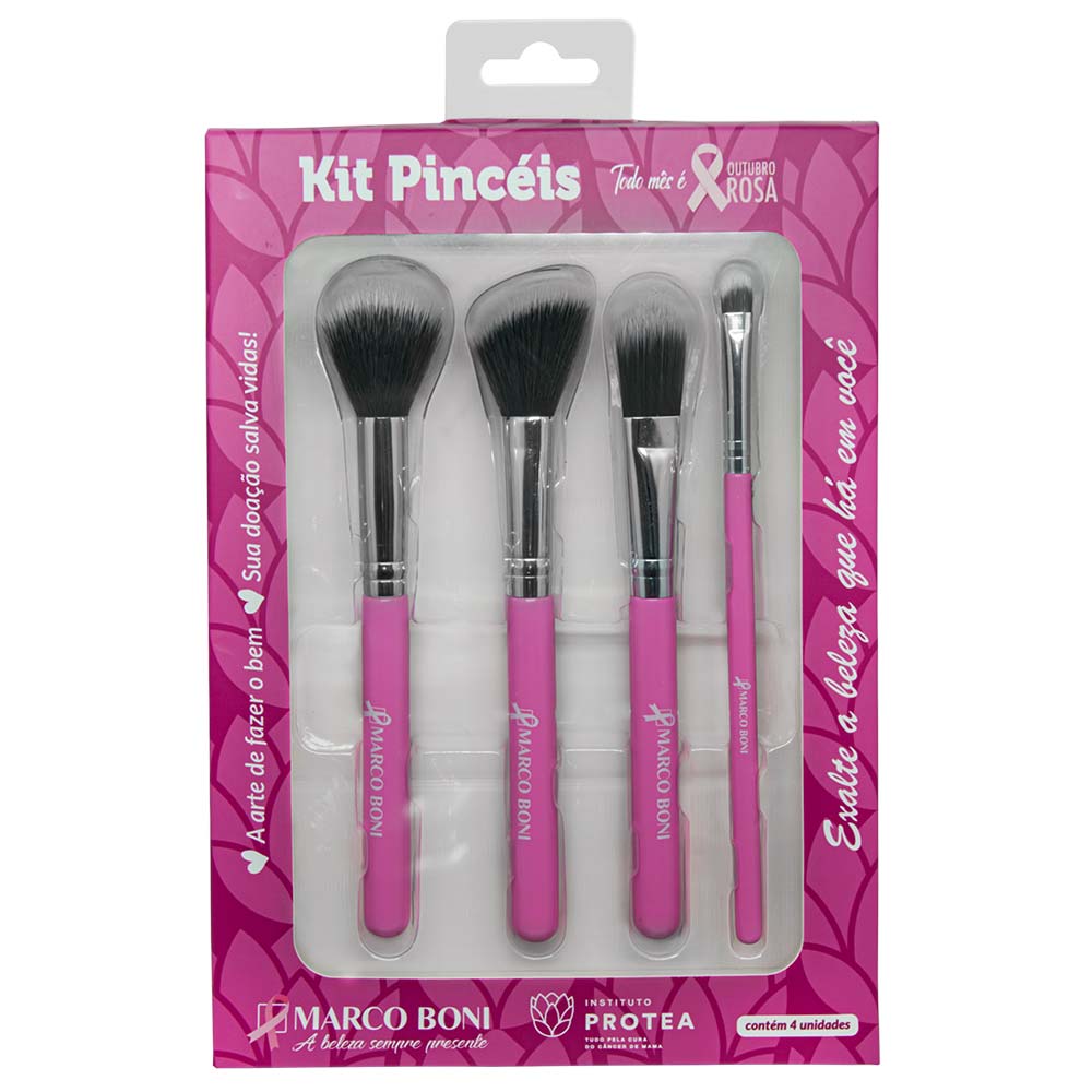 Marco Boni Kit De Maquiagem Outubro Rosa