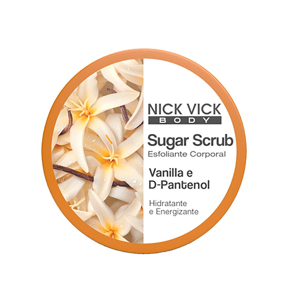 Esfoliante Corporal Sugar Scrub Vanilla Nick Vick 250g