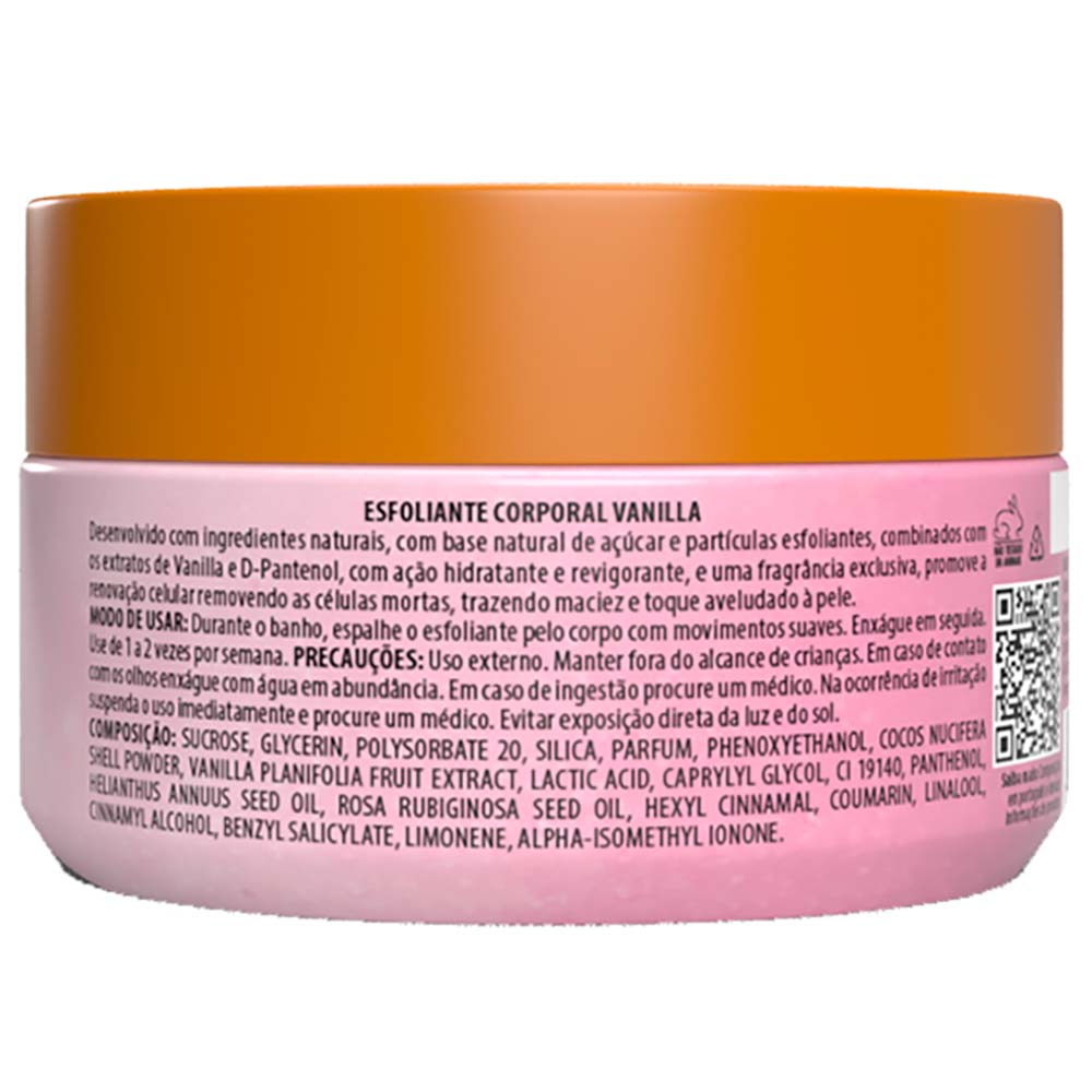 Esfoliante Corporal Sugar Scrub Vanilla Nick Vick 250g
