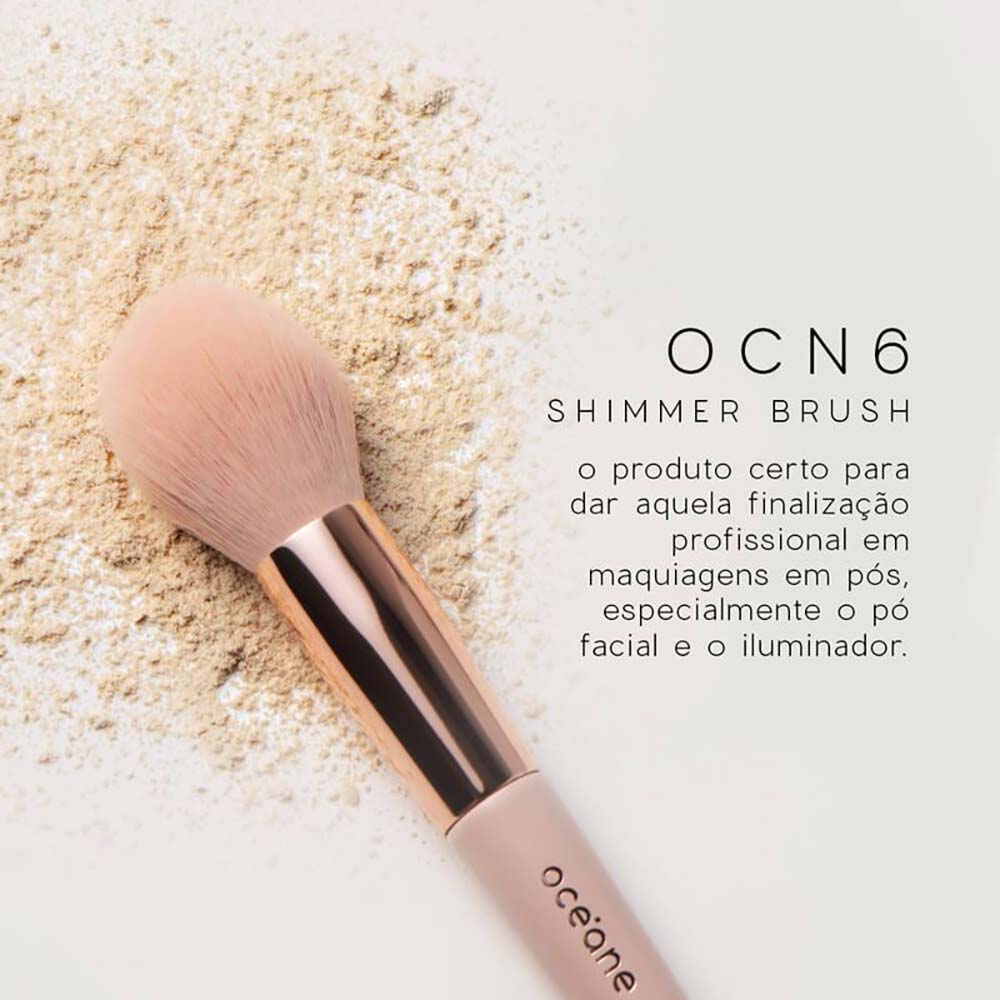 Océane Mini Brush Kit com 5 Pincéis