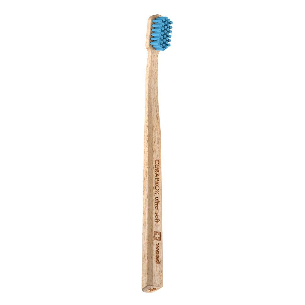 Escova Dental Curaprox De Madeira Wood