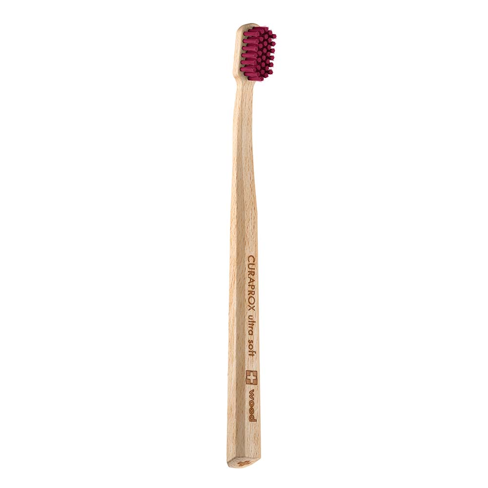 Escova Dental Curaprox de Madeira Wood