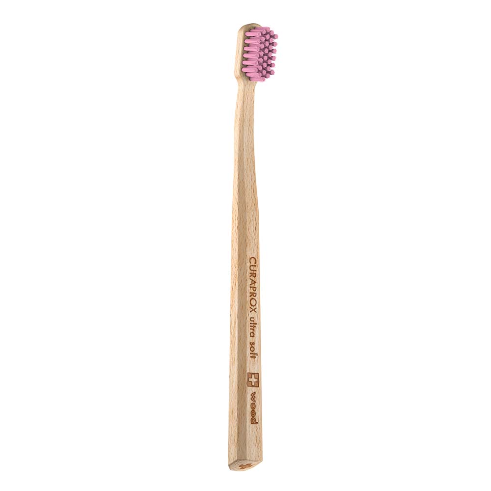 Escova Dental Curaprox de Madeira Wood