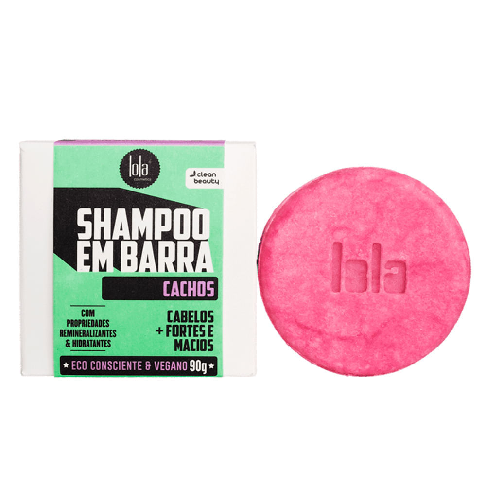 Lola Cosmetics Shampoo Em Barra Cachos