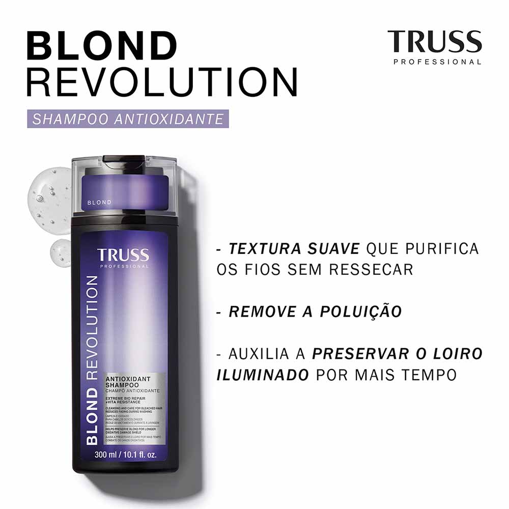 Truss Blond Revolution Shampoo Antioxidante