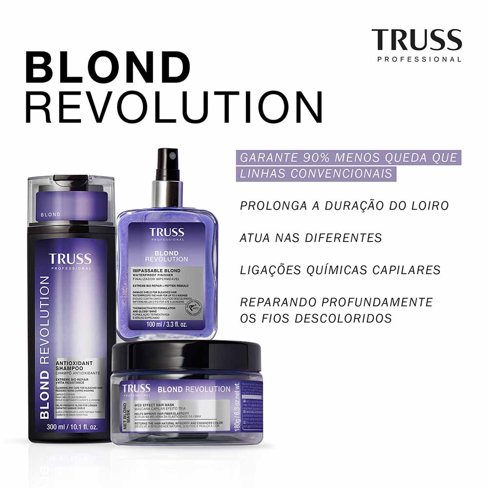Truss Blond Revolution Shampoo Antioxidante