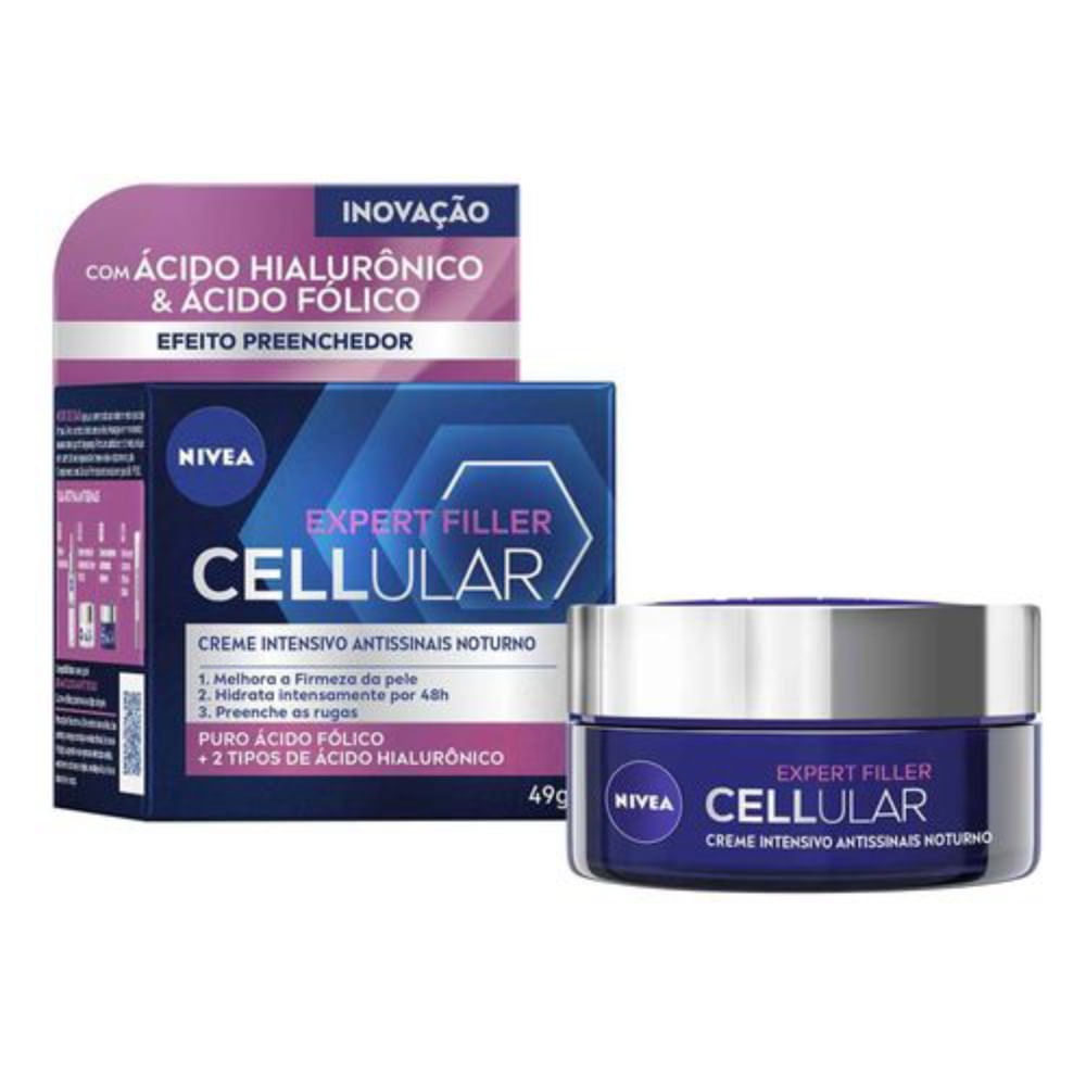 Nívea Cellular Filler  Kit – Creme Facial Antissinais Dia FPS30 + Creme Facial Antissinais Noite