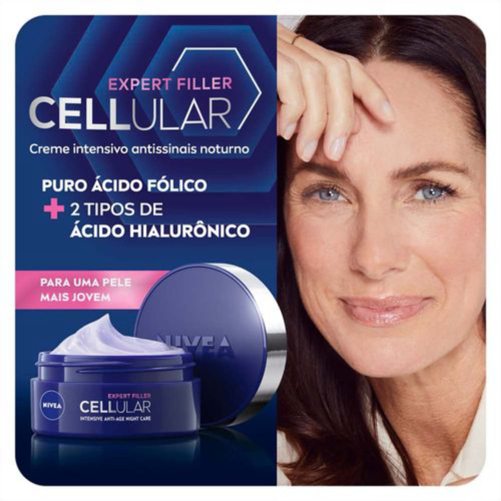 Nívea Cellular Filler  Kit – Creme Facial Antissinais Dia FPS30 + Creme Facial Antissinais Noite