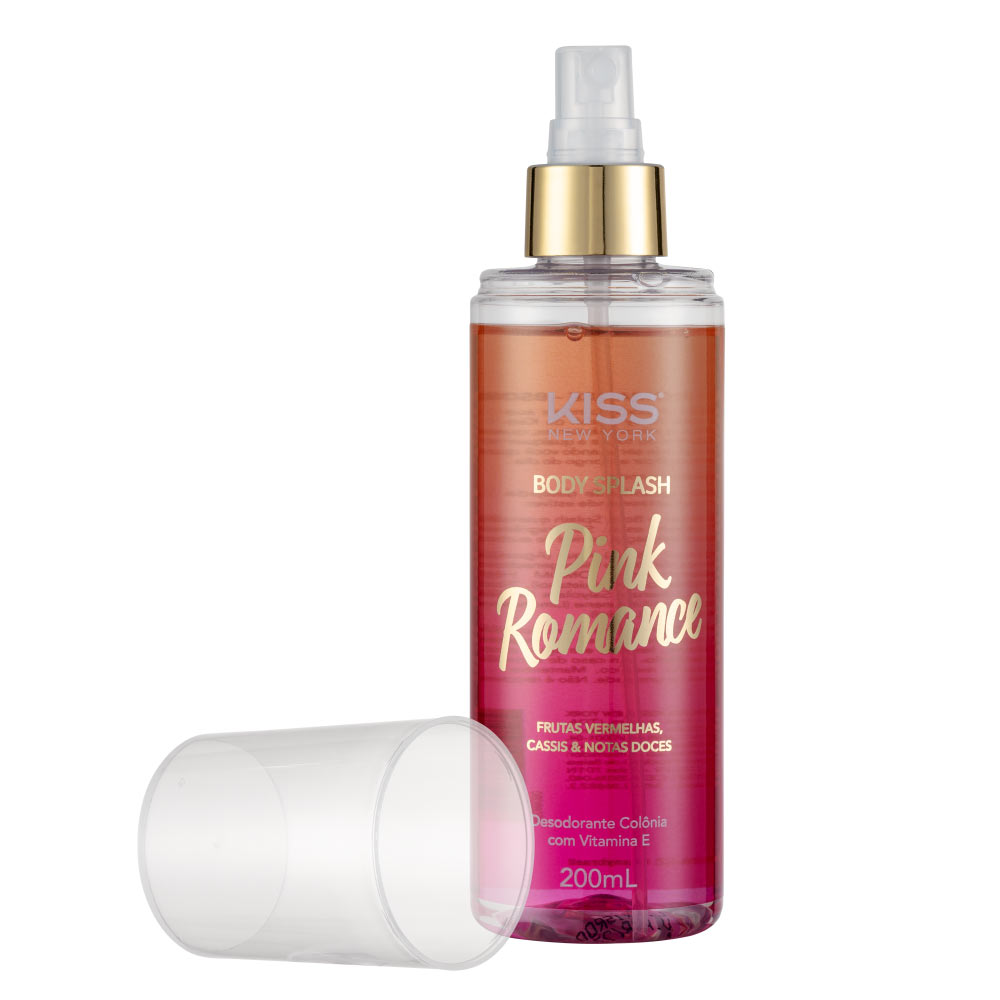 Body Splash Pink Romance  Kiss New York 200ml