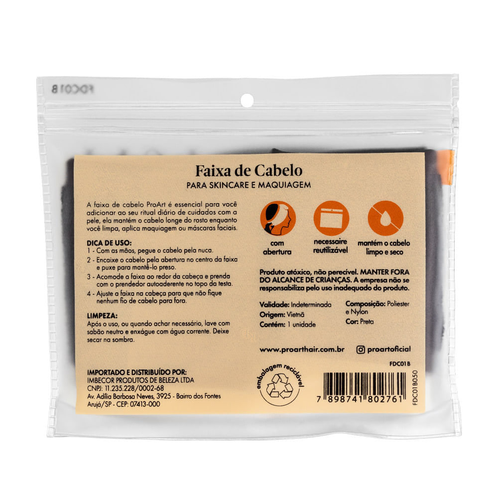 Faixa de Cabelo  ProArt