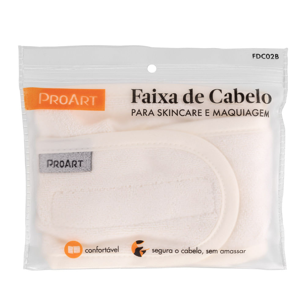 Faixa de Cabelo  ProArt Branco