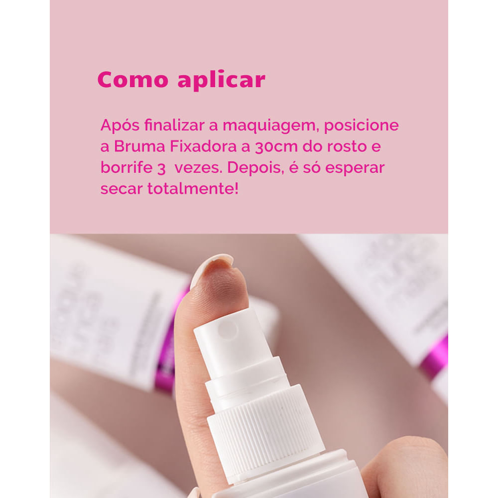 Bruma Fixadora Retoque Nunca Mais  Ruby Kisses