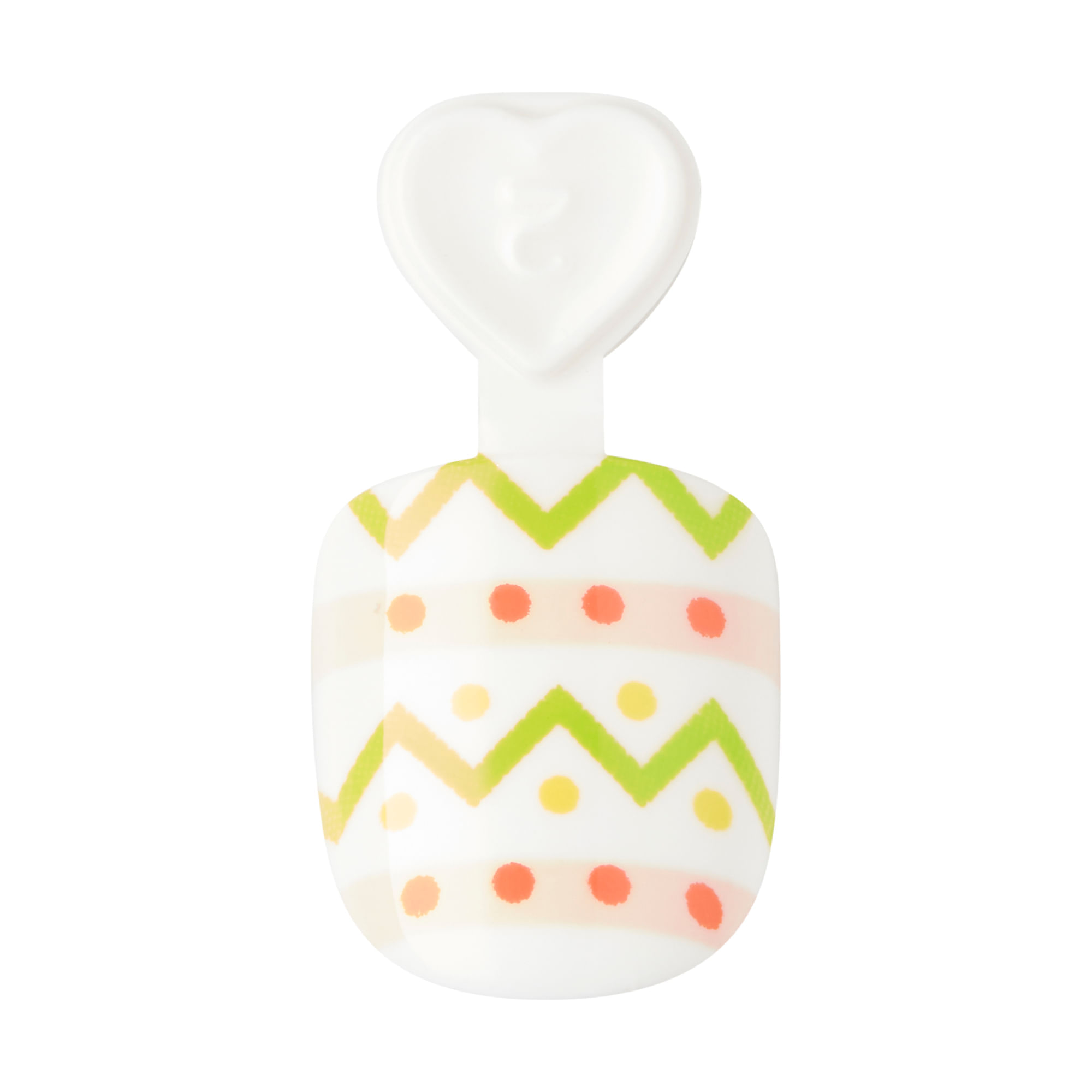 Unha Postiça imPress Mini Infantil EGGcelent Day   Kiss New York Branco