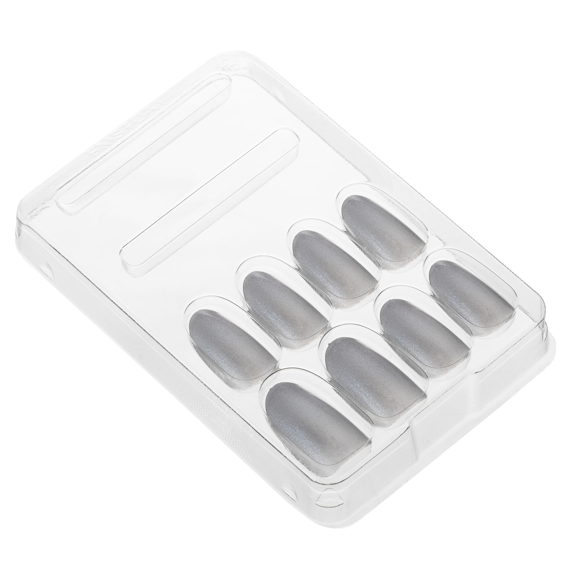 Unha Postiça Gel Fantasy Magnetic Nail Opal  Kiss New York Azul