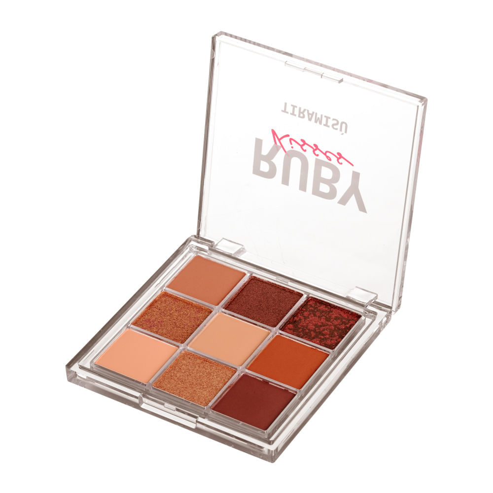 Paleta de Sombras Sweets Collection Tiramisu  Ruby Kisses Bivolt Única