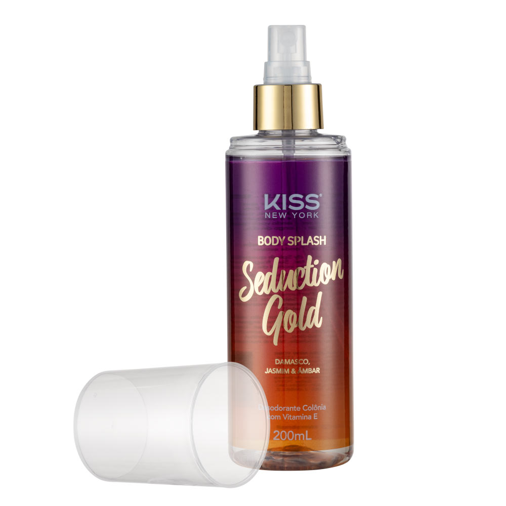 Body Splash Seduction Gold  Kiss New York 200ml