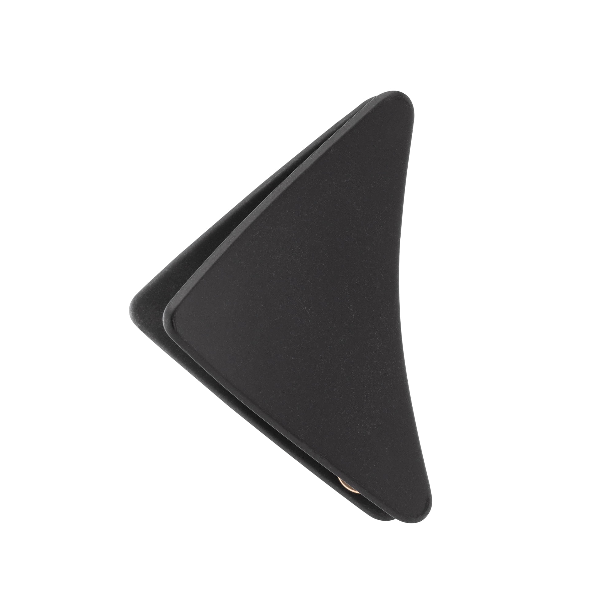 Prendedor De Cabelo Triangular Preta Pequena Proart