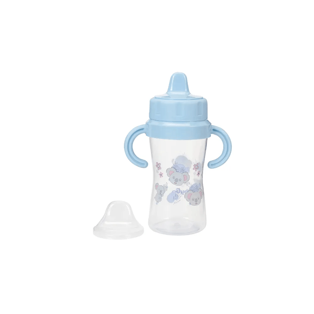 Copo De Transição Infantil Com Redutor de Pingo Azul Coala 330ml