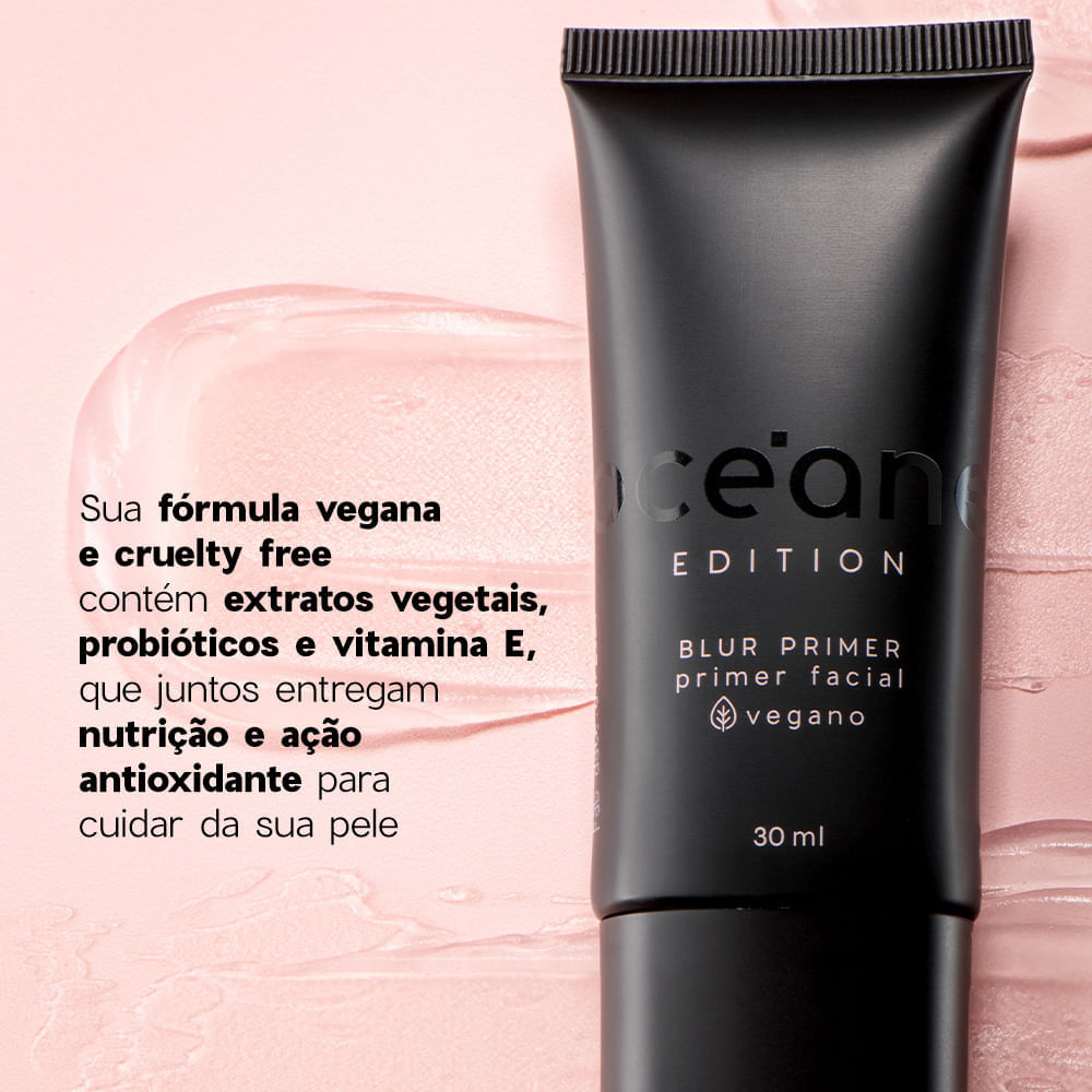 Kit Primer Facial + Pó Compacto Translúcido Océane Edition (2 Produtos)