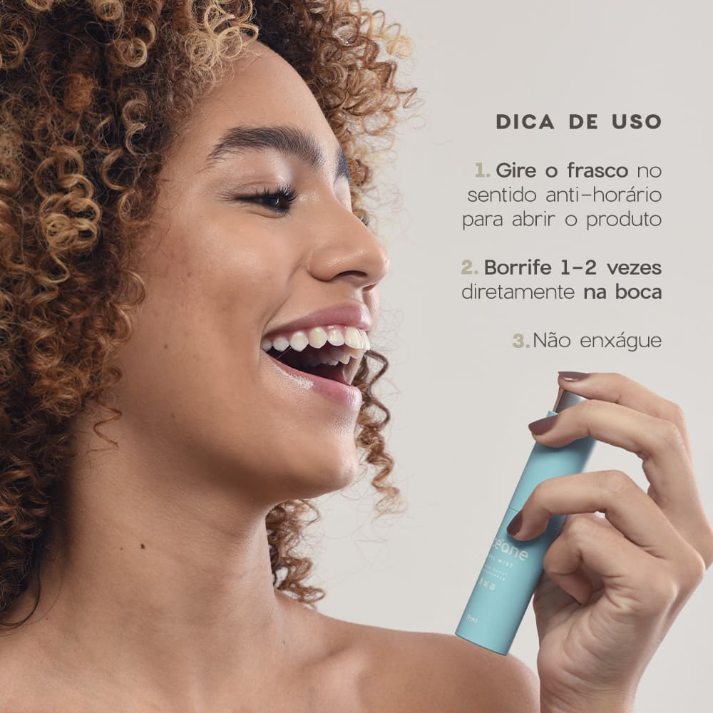Kit Spray Bucal de Menta com Refil Travel (2 Produtos)