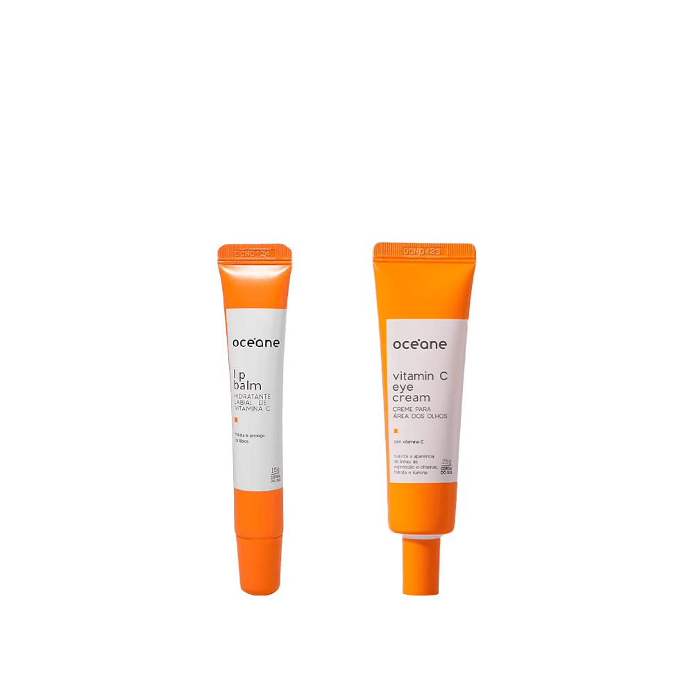 Kit Hidratação Vitamina C Olhos e Boca (2 Produtos)
