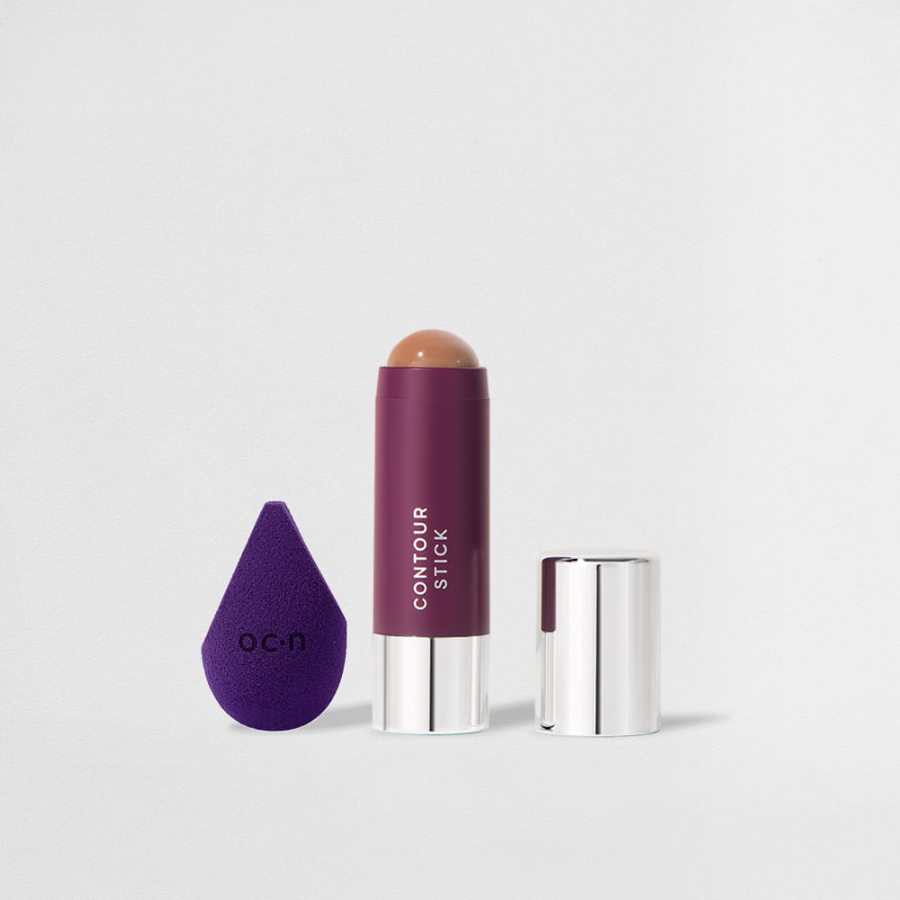 Kit Contorno em Bastão Marrom Médio + Sister Blend Roxa Océane Purple (2 Produtos)