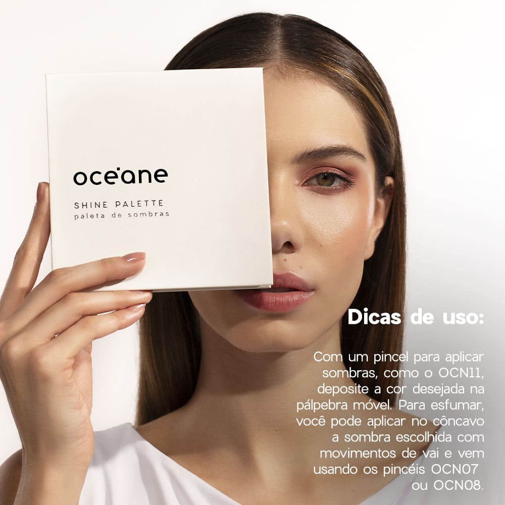 Paleta de Sombras Shine Palette Oceane Limited 20g