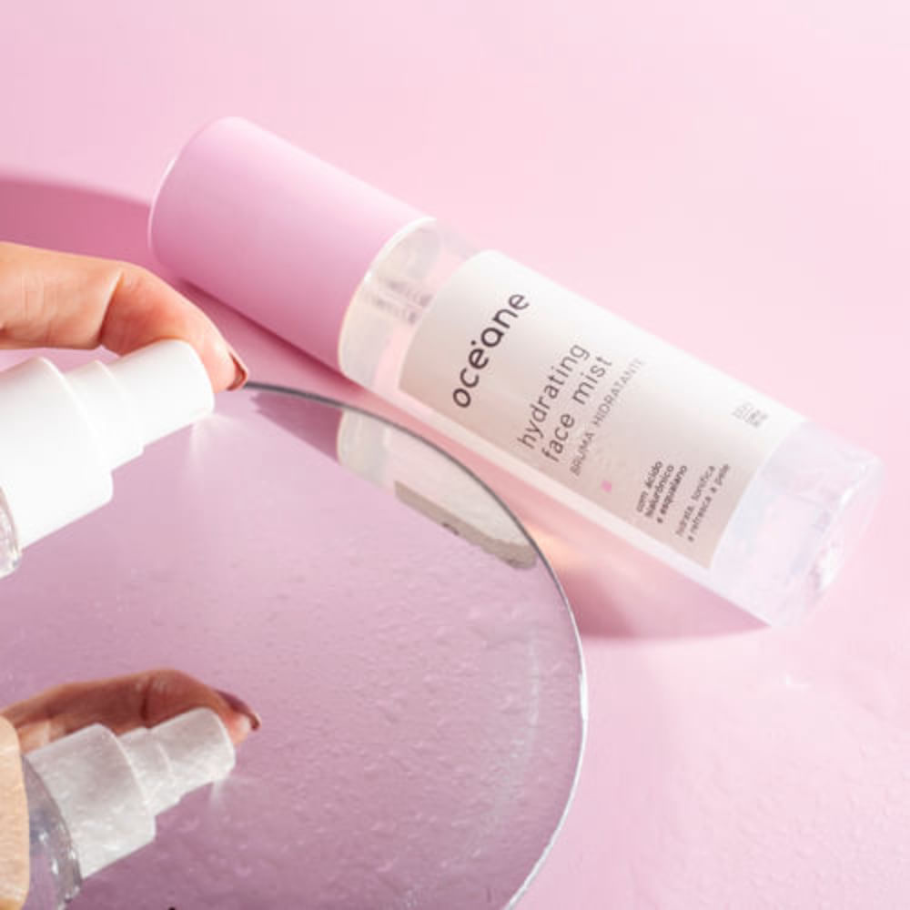 Kit Gel Hidratante + Creme para Área Dos Olhos + Bruma Hidratante (3 Produtos)