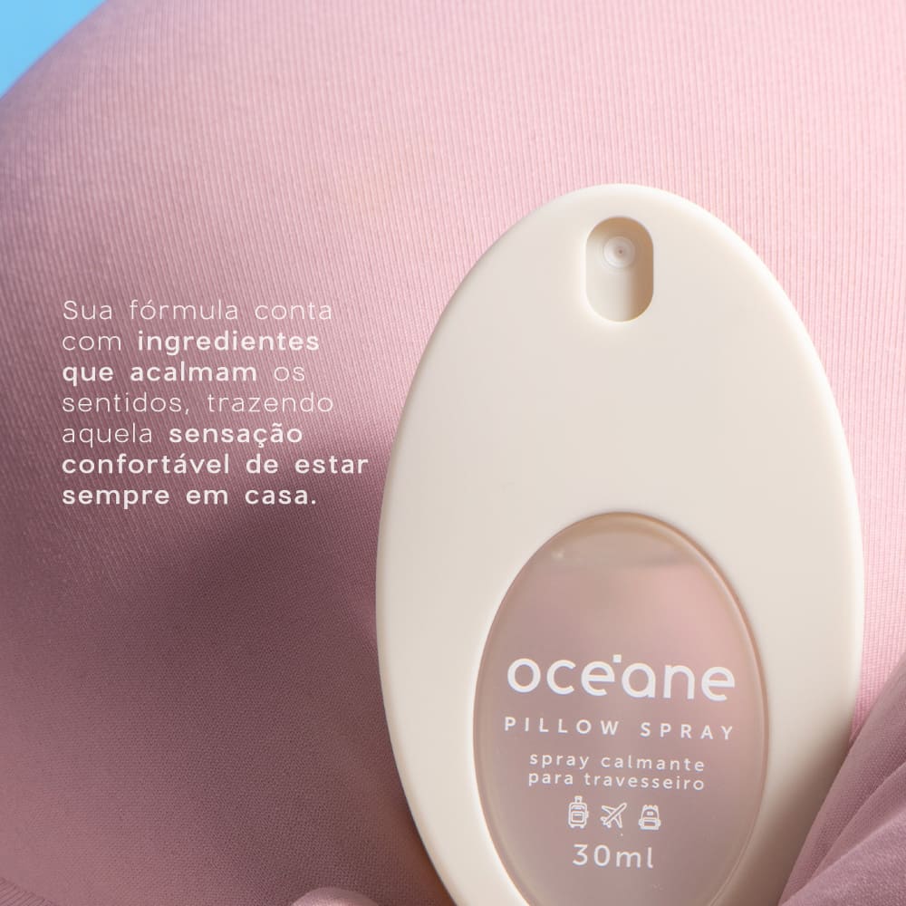 Spray para Travesseiro com Óleo de Jasmim  Travel Pillow Spray 30ml
