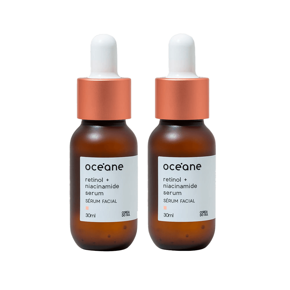 Kit Sérum Facial de Retinol e Niacinamida (2 Produtos)