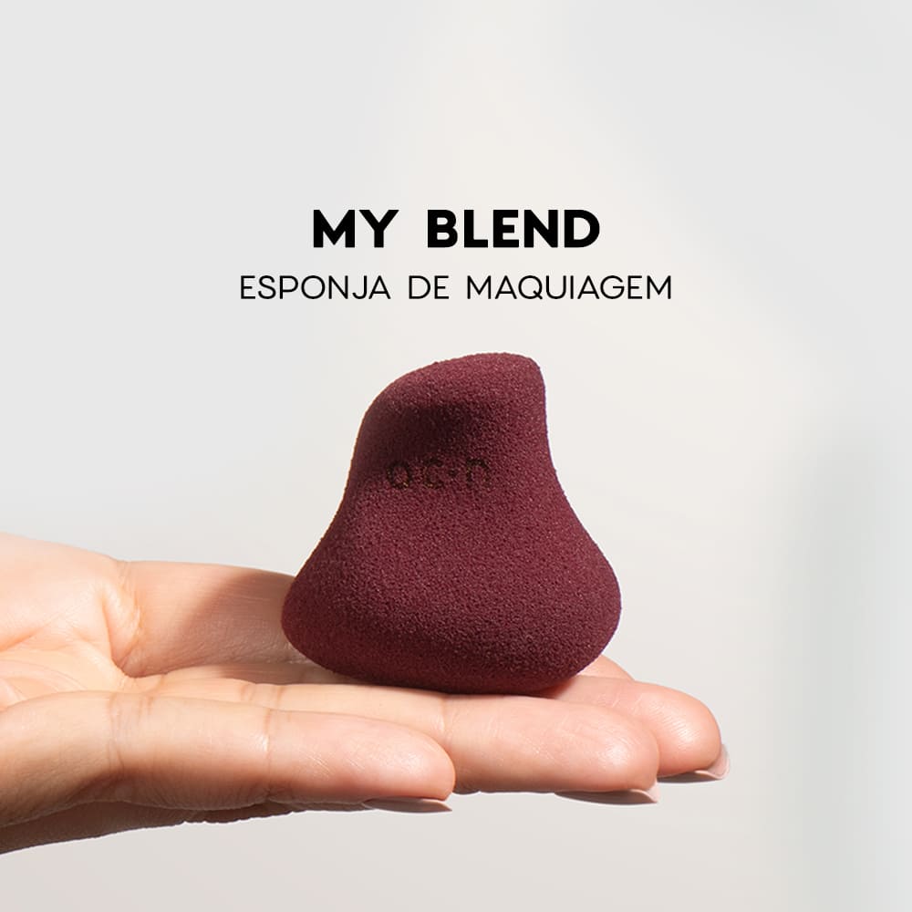 Esponja de Maquiagem My Blend Vinho Oceane Edition