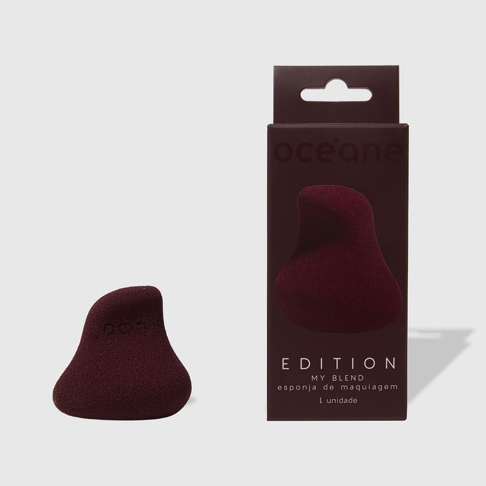 Esponja de Maquiagem My Blend Vinho Oceane Edition
