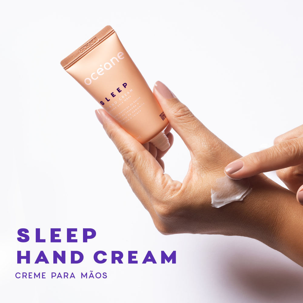 Kit Creme para As Mãos + Hidratante Corporal Sleep