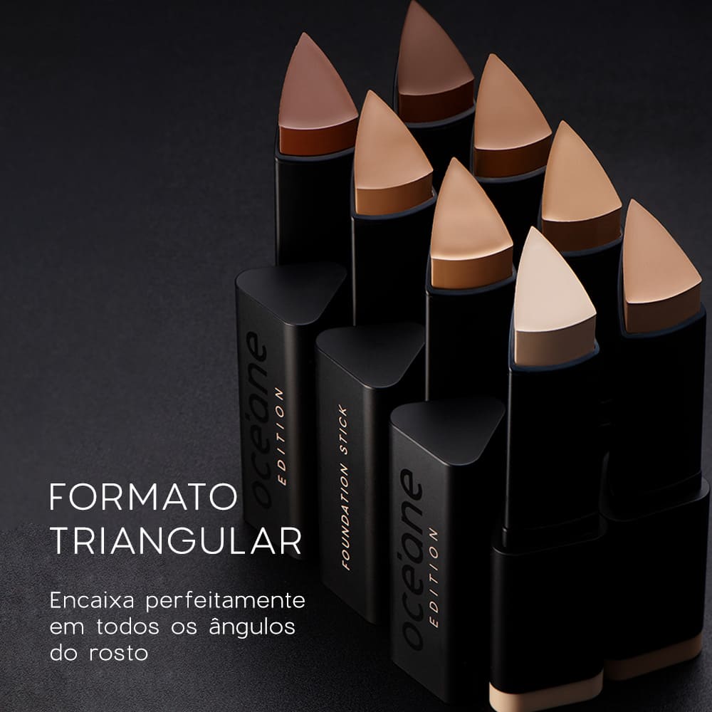 Base em Bastão Média SemiMatte Foundation Stick Océane Edition 8g Cor Honey