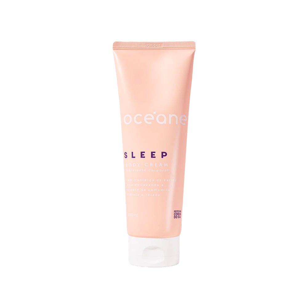Hidratante Corporal com Camomila e Lavanda  Sleep Body Cream 200ml