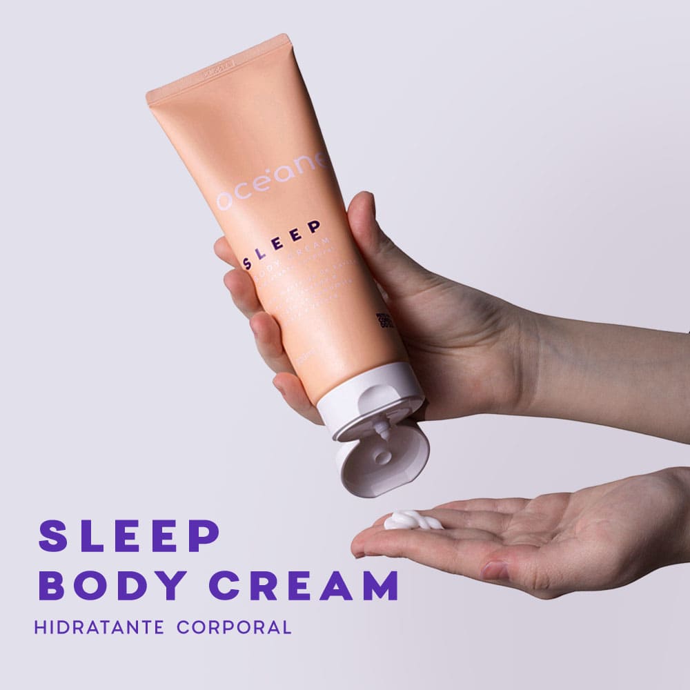 Hidratante Corporal com Camomila e Lavanda  Sleep Body Cream 200ml