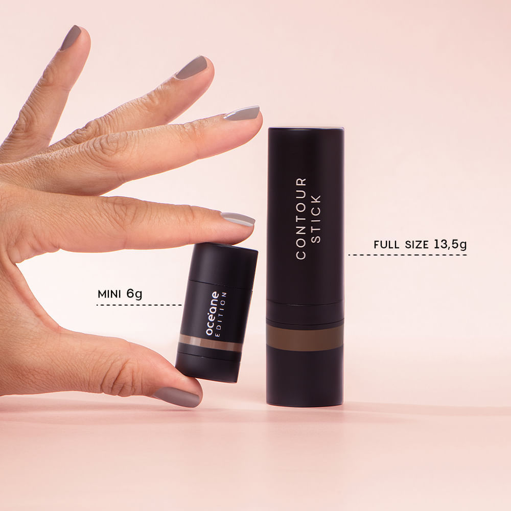 Mini Contorno em Bastão Marrom Médio Contour Stick Medium Océane Edition 6g